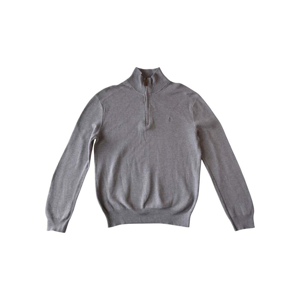 Polo Ralph Lauren Cotton Quarter-Zip Sweater - Men's Medium